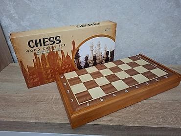 маленькие шахматы купить: Деревянные шахматы ♟️В комплекте 32 фигурки ♟️Размер фигур: 5 - — 1