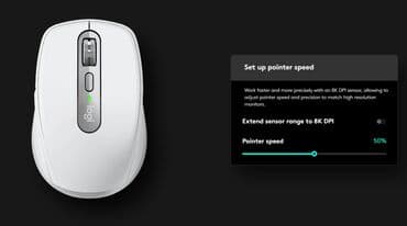 акустические системы logitech со светомузыкой: Мышь Logitech MX Anywhere 3S, черный и белый Height: 100.5 mm Width — 10