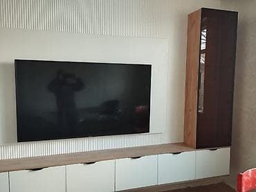 стол с ящиком: Стенка-шкаф, Тип стенки-шкафа: Модульная, Для спальни, Особенности: С рабочим столом — 10