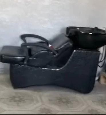 кованая мебель: Парикмахерское оборудование: кресло мастера и мойка для головы Кресло — 3