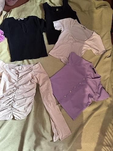 одежда мишки: Топ, Трикотаж, Б/у, S, M, L — 2