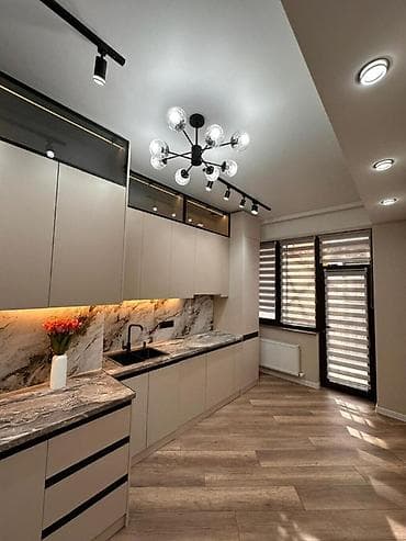 discovery studio: 3 комнаты, 97 м², Асанбай мкр Элитка, 12 этаж, Евроремонт — 8