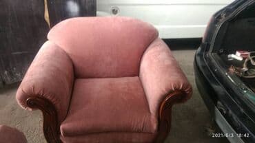 перетяжка мягкой мебели на дому: Принимаю заказы на перетяжку мягкой мебели замена обивочной ткани и — 4