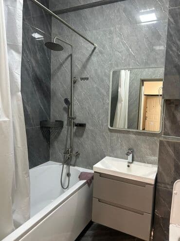 долгосрочная аренда квартира бишкек джал: 1 комната, Агентство недвижимости, Без подселения, С мебелью полностью — 16