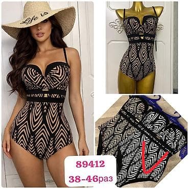 женский шым: Раздельные женские купальники 1) Модель 88726 (размеры 38–46): - — 5