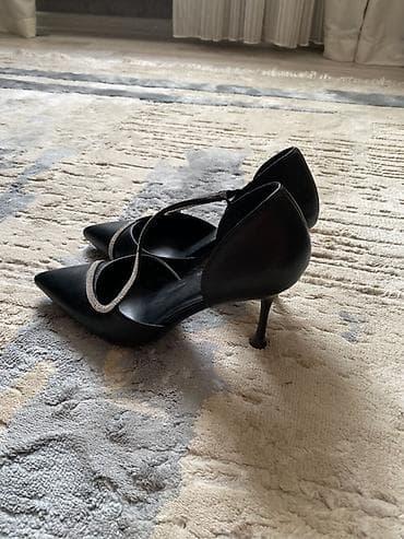 туфли лодочки: Туфли-лодочки G&S (Guojiashang) - Цвет: черный - Материал верха — 1