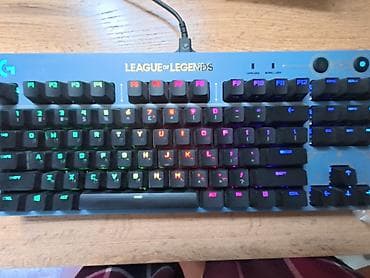 red magic: Клавиатура, Logitech, Механическая, Проводное подключение, Размер: 80% — 2