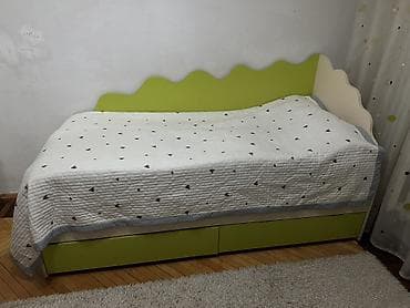 выкуп мебель: Детский комплект мебели в светло-бежево‑салатовом цвете: 1) — 5