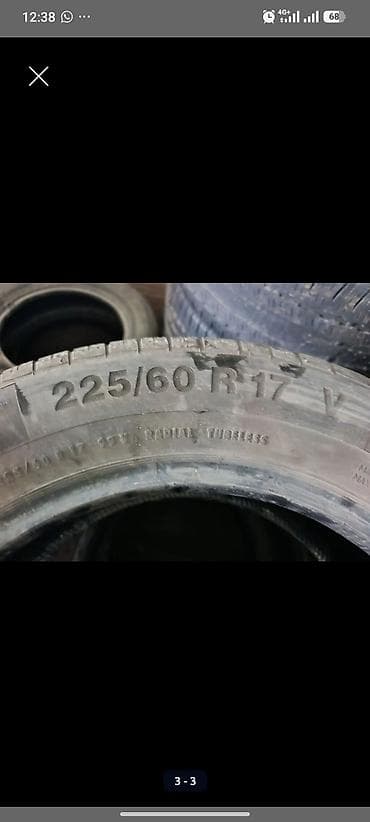купить резину 22560 r17 лето: Шины 225 / 60 / R 17, Лето, Б/у, Комплект, Легковые, Германия, Continental — 3