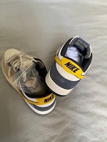 кроксы 36: Эркектердин кроссовкасы, 42, Nike, Жаңы, түсү - Сары, Өзү алып кетүү — 3