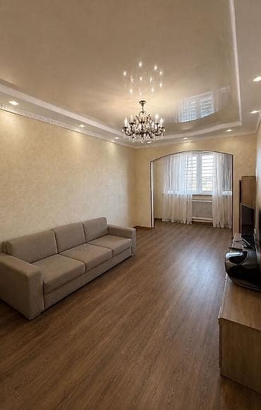 Недвижимость: 2 комнаты, 67 м², Кок-Жар мкр 106 серия, 3 этаж, Косметический ремонт — 1