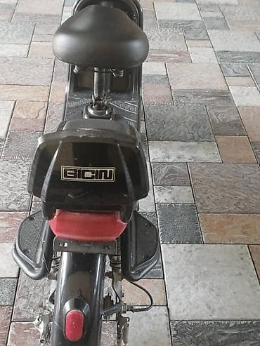 Мототехника: Электроскутер GICIM/СК (на наклейках — «GICIM», «SK») - Компактный — 2