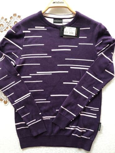 Свитера: Мужской свитер, S, M, L, Armani, Новый, цвет - Черный, Самовывоз — 4