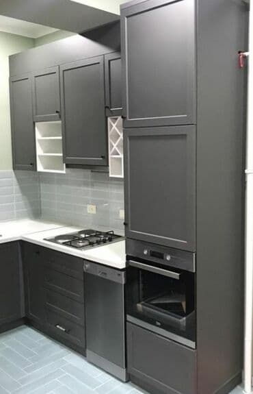 проектирование кухонной мебели: Кухонный гарнитур, Новый, цвет - Белый, МДФ, Бесплатная доставка, Платная доставка — 7