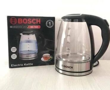 встроенная кофеварка bosch: Электрический чайник, Новый, Бесплатная доставка, Самовывоз — 1