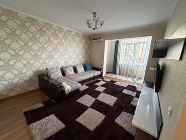 бишкек аренда квартира долгасрочный: 2 комнаты, Собственник, Без подселения, С мебелью полностью — 4