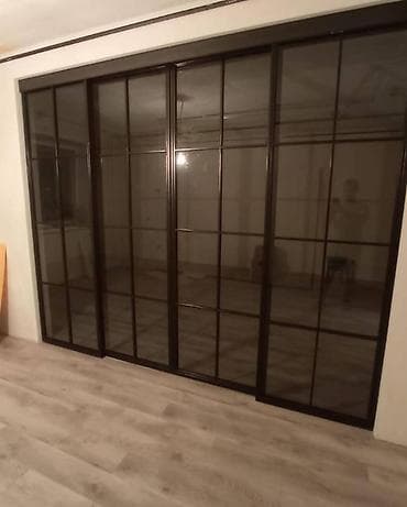 На заказ Лофт-перегородка, Бронированное стекло, Монтаж, Демонтаж, Бесплатный замер