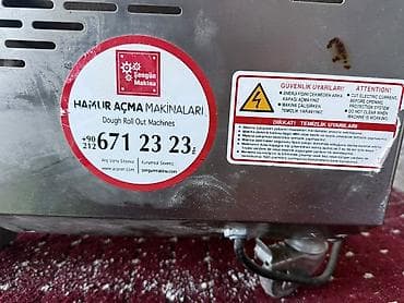 Для кафе, ресторанов: Тестораскаточная машина Sengün Makina SM-SSYD Профессиональная — 6