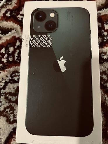 IPhone 13, цвет Midnight (черный). Оригинальная упаковка. АКБ:80 — 2