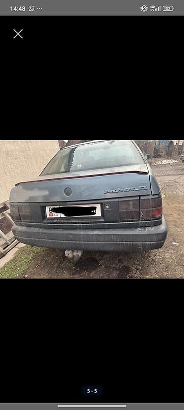 гай фокс: Volkswagen Passat: 1990 г., 1.8 л, Механика, Бензин, Седан — 2