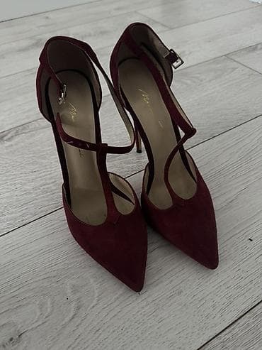 Сабо: Туфли-лодочки на шпильке Meerim Taab - Модель: закрытый острый мыс — 1