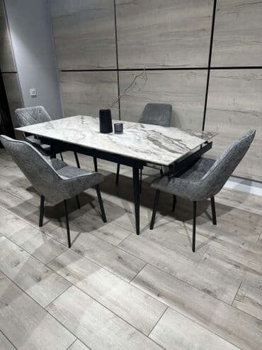 эшик дом: Буйрутма эмеректер, Уктоочу бөлмө, Ашкана гарнитурасы, Үстөл, Шкаф — 8