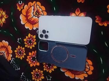 IPhone 12 Pro, Б/у, 128 ГБ, Серебристый, Защитное стекло, 100 %