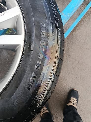 Колеса в сборе: Колеса в сборе 205 / 65 / R 16, Лето, Б/у, 1 шт, Легковые, Литые, отверстий - 5 — 4