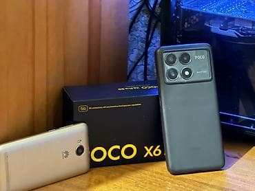 Poco X6 Pro 5G, Б/у, 256 ГБ, цвет - Черный, 2 SIM at lalafo.kg Poco X6 Pro 5G, Б/у, 256 ГБ, цвет - Черный, 2 SIM