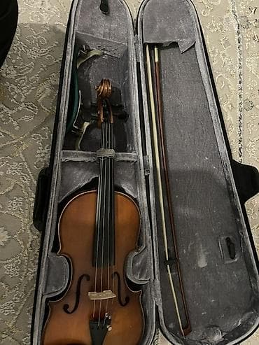 Скрипки: Скрипка 4/4 с комплектом аксессуаров. Особенности: - Классический — 2