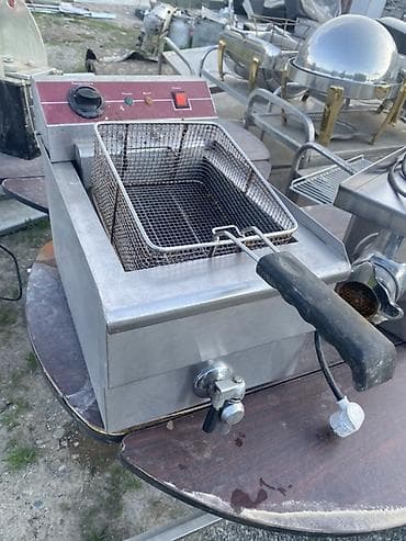 фудтрак: Электрическая фритюрница из нержавеющей стали - Односекционная, с — 2