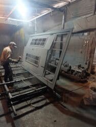 канек на крышу: Навес для двора/парковки из металла - Каркас: стальные фермы на — 10