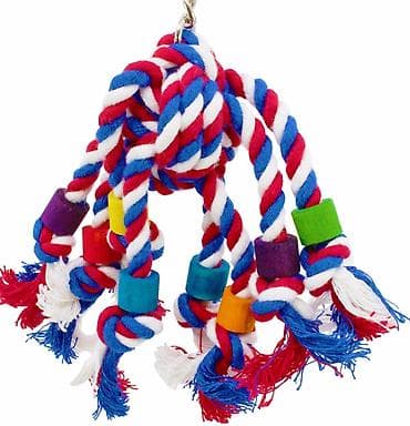 Качели для попугая - подходит для мелких и средних птиц. Мягкая