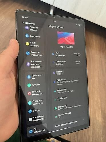 камеры видио: Планшет, Lenovo, Классический цвет - Серый — 7