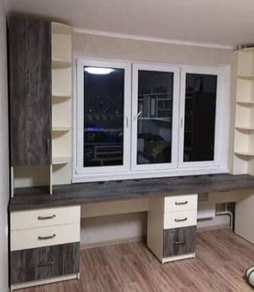 Мебель на заказ, Детская, Стол, Столешница, Шкаф