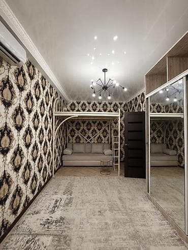 алис: 1 комната, 32 м², Дордой Плаза ТРЦ Индивидуалка, 3 этаж — 4
