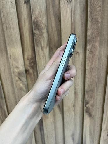 vivo x100 mini: IPhone 15 Pro, Б/у, 256 ГБ, Natural Titanium, Защитное стекло, 89 % — 6