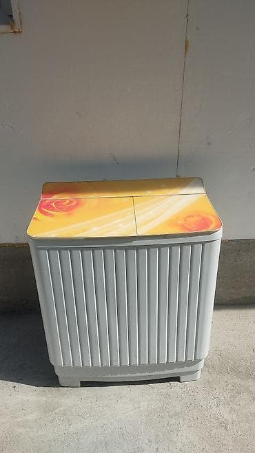 Полуавтоматическая стиральная машина с верхней загрузкой, две камеры