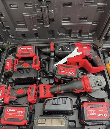 marvel legends: Наборы аккумуляторного электроинструмента в чемоданах Описание: - — 3