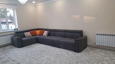 изготовление корпусной мебели: Бурчу бар диван, Кутулар менен, Үч кишилик — 2