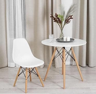 кухонный стол стулья: Кухонный стол и стул, Новый, Самовывоз, Платная доставка, цвет - Белый — 7