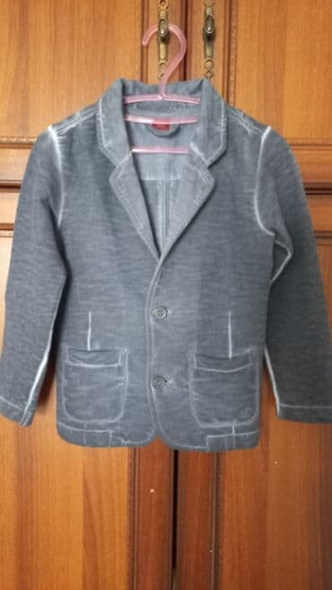 школьный фартук на прокат: Школьная форма, цвет - Синий, Б/у — 2