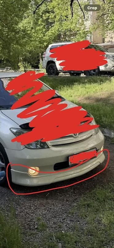 Передний спойлер Toyota Аналог