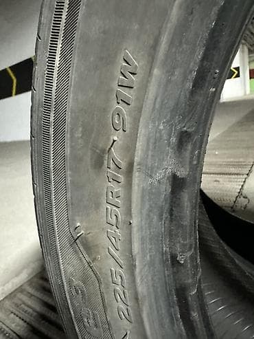 реальному: Комплект летних шин 225/45 R17 91W. Рисунки практически одинаковые — 4