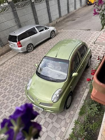 куго бишкек: Nissan March: 2002 г., Автомат, Бензин, Хэтчбэк — 6