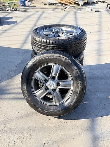 шины 195 65 15 с: Колеса в сборе 285 / 60 / R 18, Лето, Б/у, Комплект, Внедорожные (АТ/МТ), Литые, отверстий - 5 — 1