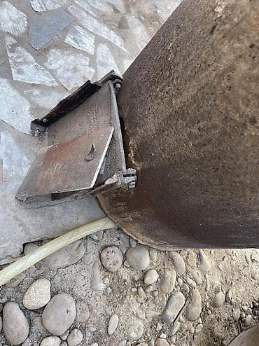 газовые котёл: Металлическая печь под казан/буржуйка с зольником - Материал — 3