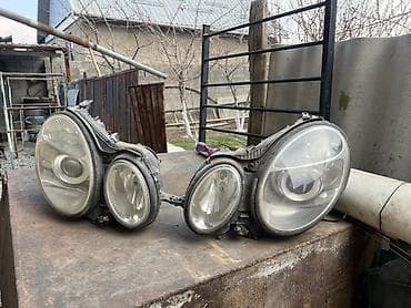 мерс 211 решетка: Комплект передних фар Mercedes-Benz Оригинал — 4