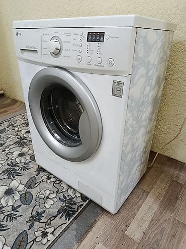 lp e6: Продаю стиральная машинка в Бишкеке! LG, INWERTER,на 5 кг, прямой — 3