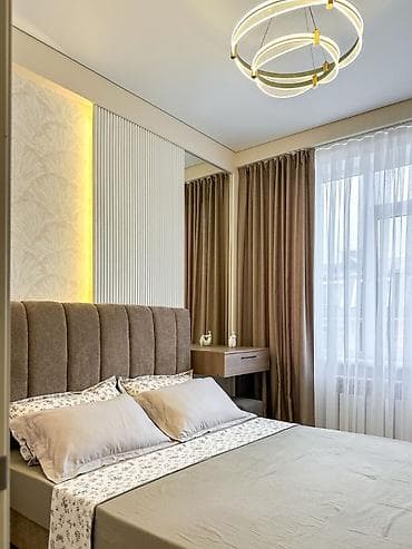 Недвижимость: 2 комнаты, 53 м², Кок-Жар мкр Элитка, 6 этаж, Дизайнерский ремонт — 6